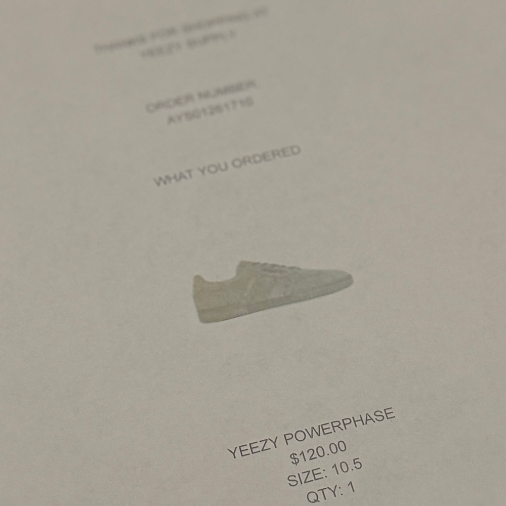 ADIDAS YEEZY Powerphase "Simple Brown" Sneakers (2020) - Picture 11 of 11